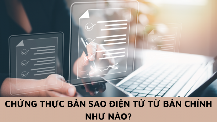 Chứng thực bản sao điện tử