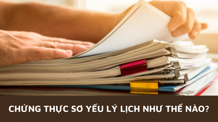 Chứng thực sơ yếu lý lịch như thế nào