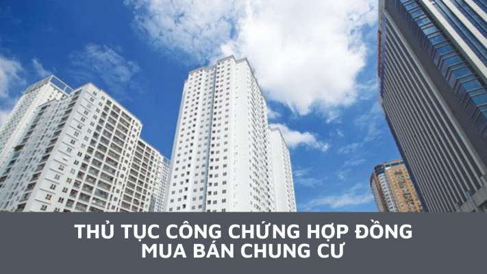 Công chứng mua bán chung cư