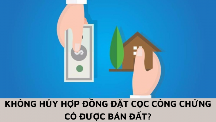 Không hủy hợp đồng đặt cọc