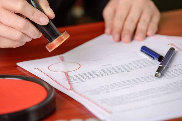 từ chối công chứng giấy tờ