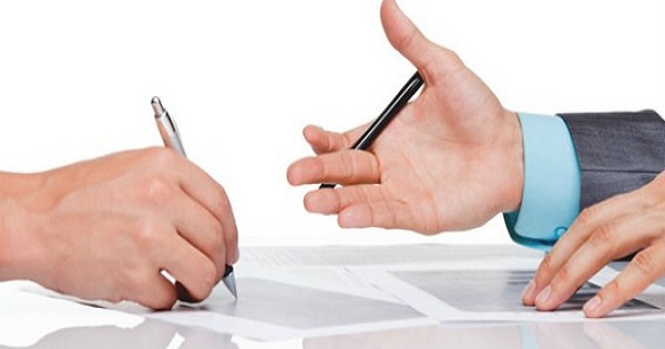 văn bản từ chối nhận di sản