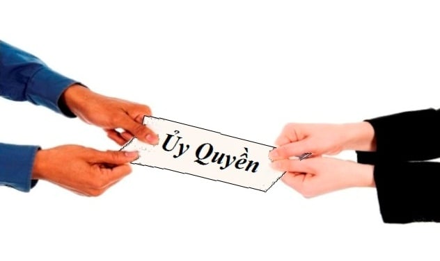 Giấy ủy quyền nhận tiền 