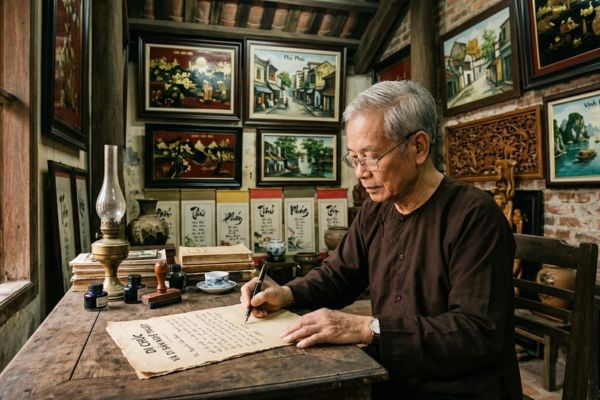Di chúc để lại tác phẩm nghệ thuật