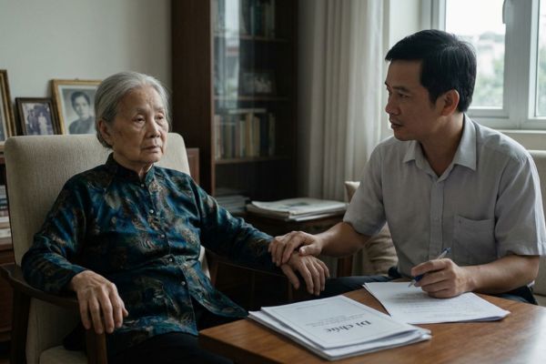 Khi người lập di chúc không còn năng lực hành vi