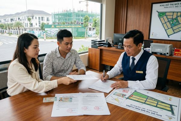 Ủy quyền trong giao dịch đất tại khu đô thị mới