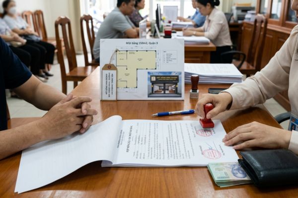 Công chứng hợp đồng đặt cọc thuê mặt bằng