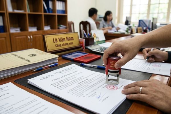 Công chứng văn bản cam kết thương lượng