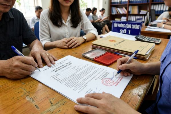 Công chứng văn bản thỏa thuận không khởi kiện