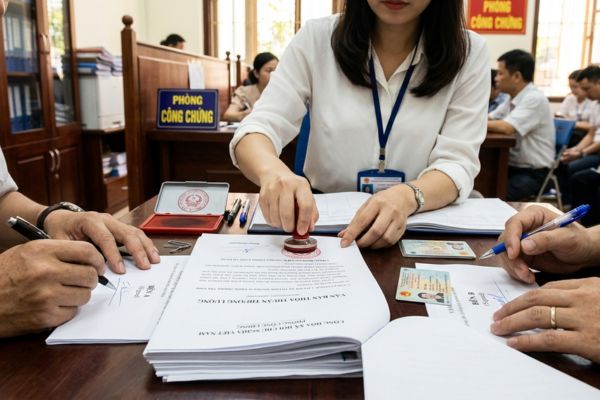 Công chứng văn bản thỏa thuận thương lượng