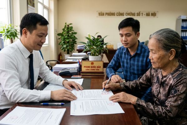 Công chứng văn bản tuyên bố tình trạng hôn nhân