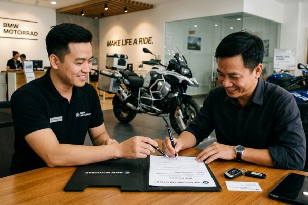 Hợp đồng mua bán xe BMW Motorrad