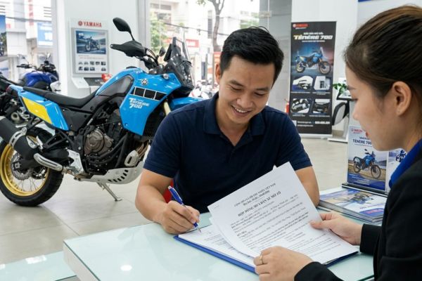Hợp đồng mua bán xe Yamaha Ténéré