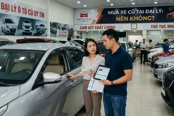 Mua xe đã qua sử dụng tại đại lý: Nên không?