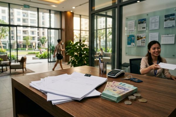 Phí dịch vụ khi thuê căn hộ chung cư