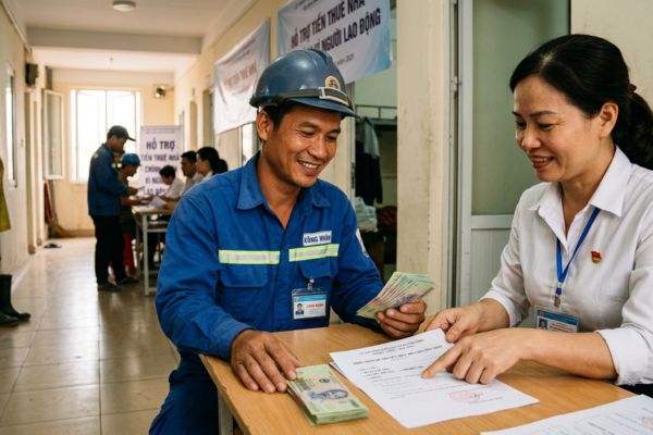 Hỗ trợ tiền thuê nhà cho công nhân