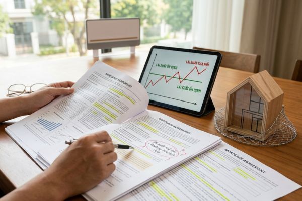 Kinh nghiệm mua nhà trả góp: Đọc kỹ những điều khoản này để không bị ngân hàng "bẫy" lãi suất