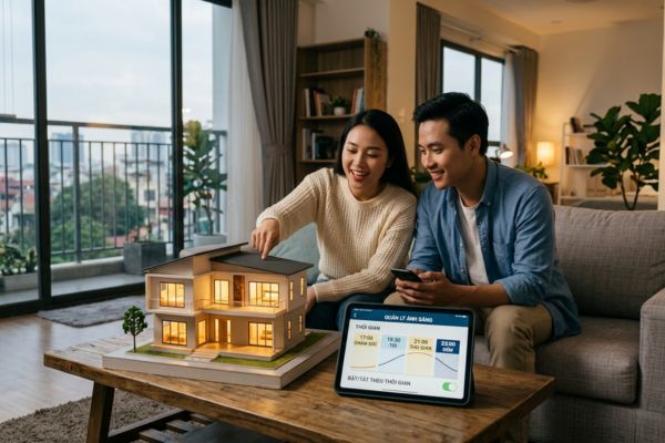 Mua nhà căn hộ có hệ thống quản lý ánh sáng theo thời gian