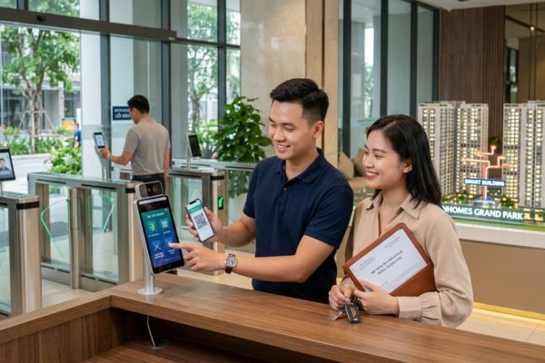Mua nhà căn hộ có hệ thống quản lý ra vào thông minh