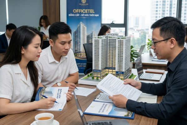 Mua nhà căn hộ officetel: Đặc điểm pháp lý