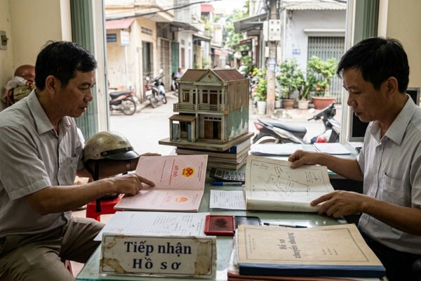 Mua nhà đất có sổ đỏ nhưng chưa đo đạc thực tế