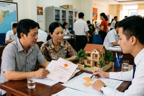 Mua nhà đất có sổ đỏ nhưng đất trong vùng đặc biệt