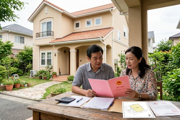 Mua nhà đất có sổ đỏ nhưng nguồn gốc từ giao đất không qua đấu thầu