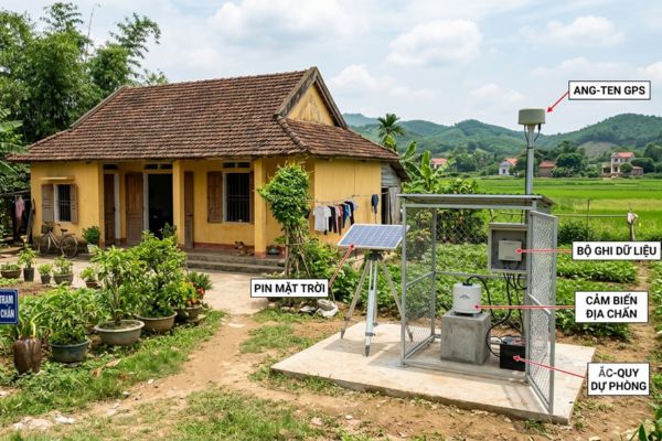 Mua nhà đất có thể đặt trạm quan sát địa chấn được không?