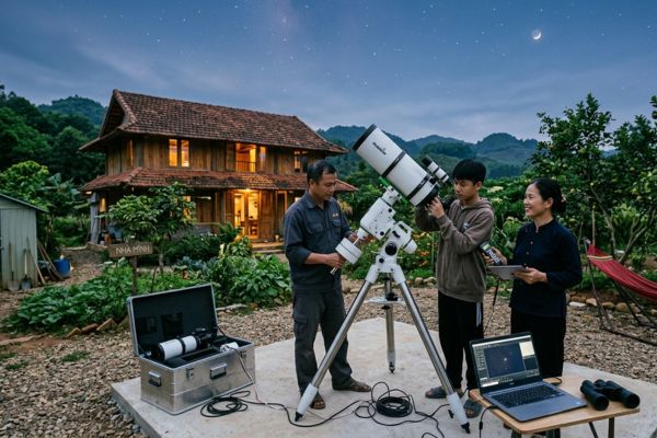 Mua nhà đất có thể đặt trạm quan sát thiên văn được không?