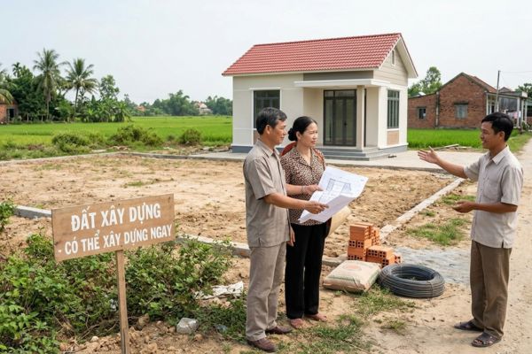 Mua nhà đất có thể xây dựng ngay được không?