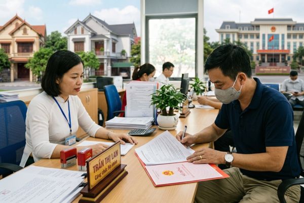 Mua nhà đất trong vùng có cơ quan hành chính