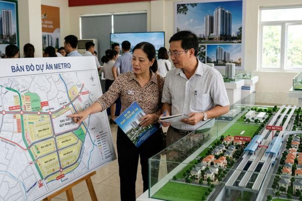 Mua nhà đất trong vùng dự kiến xây dựng metro