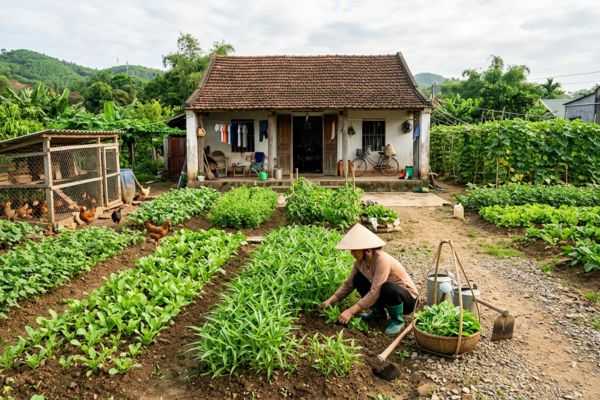 Thuê nhà để làm trang trại