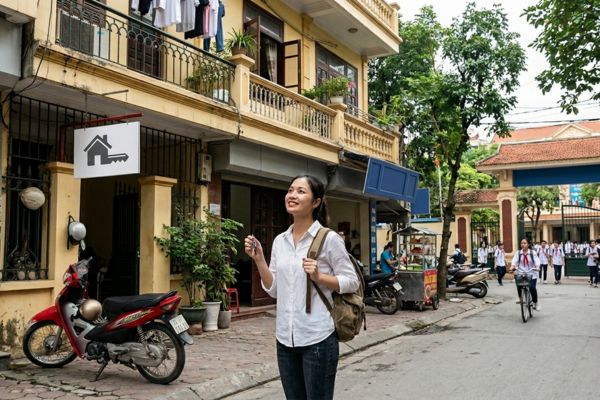 Thuê nhà ở gần trường học