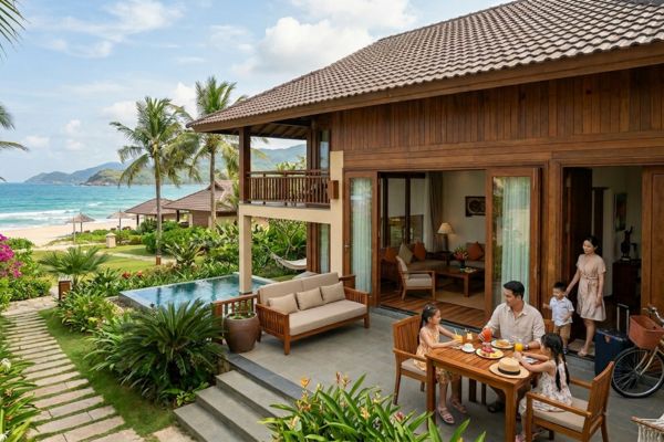 Thuê nhà tại khu du lịch, resort