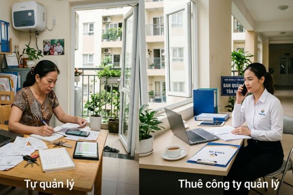 Tự quản lý hay thuê công ty quản lý?