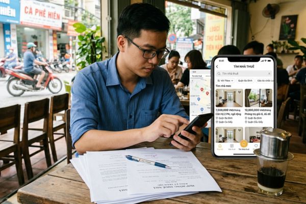 Ứng dụng tìm thuê nhà phổ biến