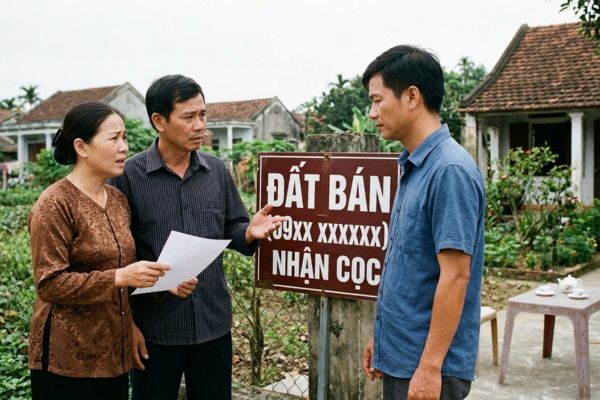 Bán đất nhận cọc rồi đổi ý: Mức phạt cọc theo quy định mới nhất