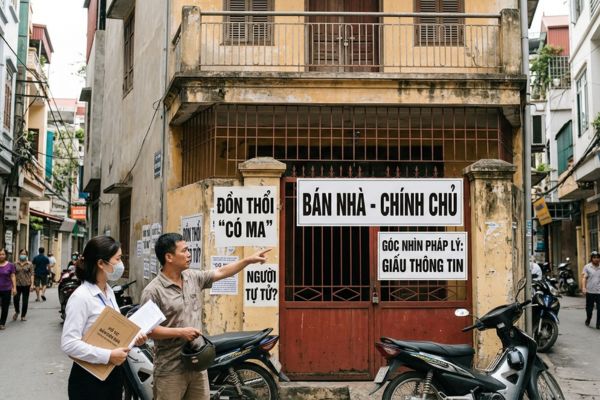 Bán nhà bị cư dân mạng đồn thổi "có ma" hoặc "có người tử tự": Góc nhìn pháp lý về giấu thông tin