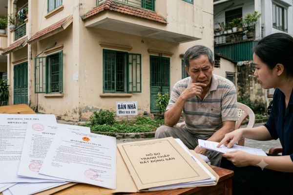 Bán nhà có tranh chấp về hợp đồng thuê: Pháp lý