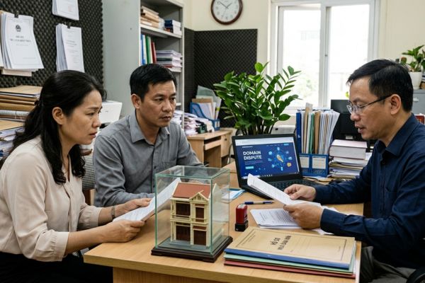 Bán nhà có tranh chấp về tên miền blockchain: Pháp lý