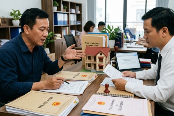 Bán nhà có tranh chấp về tên miền riêng tư: Pháp lý