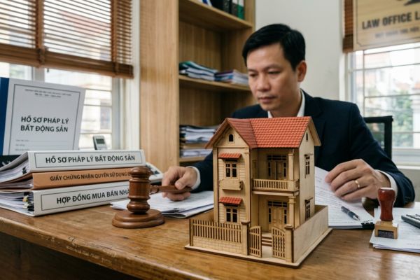 Bán nhà có tranh chấp về tên miền tổ chức: Pháp lý
