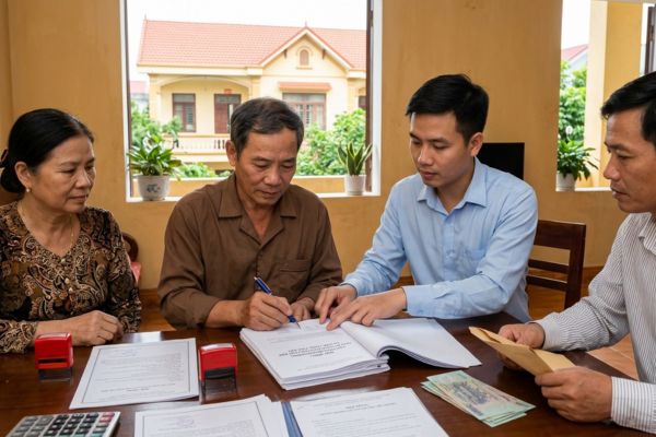Bán nhà gán nợ: Thủ tục lập hợp đồng chuyển nhượng trừ nợ đúng luật