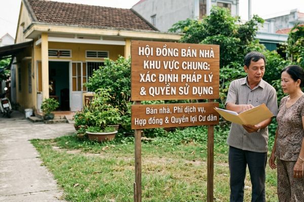 Bán nhà kho chung: Pháp lý và quyền sử dụng