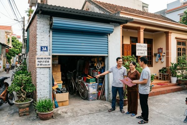 Bán nhà kho mini: Pháp lý và nhu cầu cá nhân