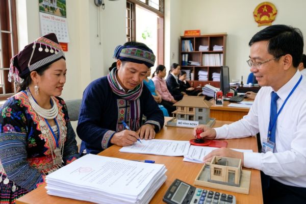 Công chứng hợp đồng mua bán Nhà ở xã hội (NƠXH) cho người dân tộc thiểu số