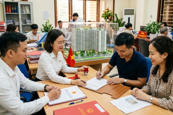 Công chứng hợp đồng mua bán Nhà ở xã hội (NƠXH) cho thuê