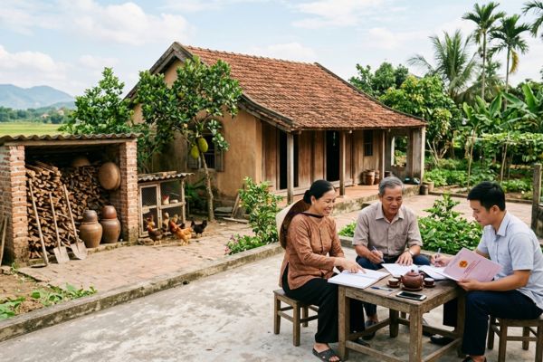 Mua đất kèm toàn bộ tài sản trên đất: Cách ghi danh mục tài sản