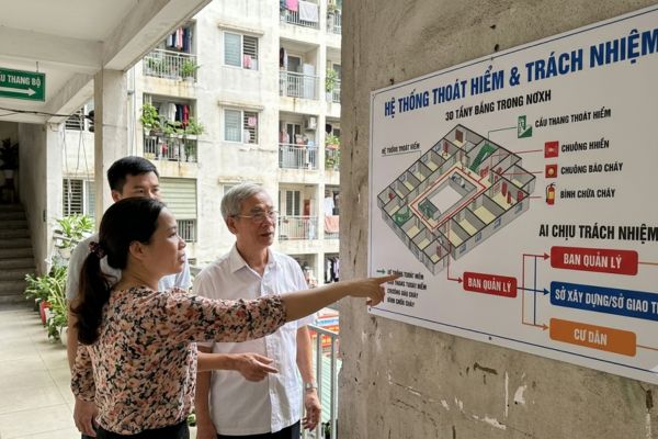 Nhà ở xã hội (NƠXH) cho thuê: Ai chịu trách nhiệm về hệ thống thoát hiểm?